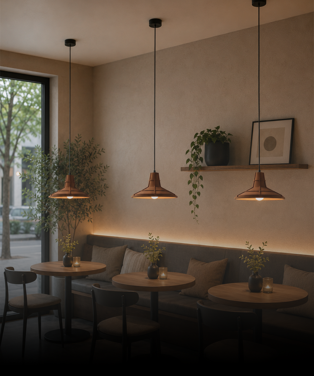 Designed to bring warmth, and understated character to every gathering.